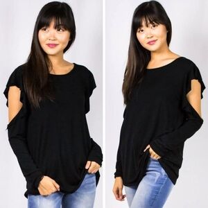Elegant Black Women's Top